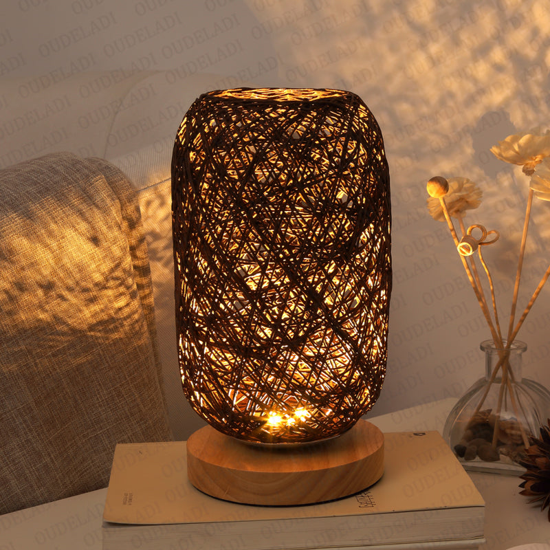 Rechargeable Twine Table Lamp