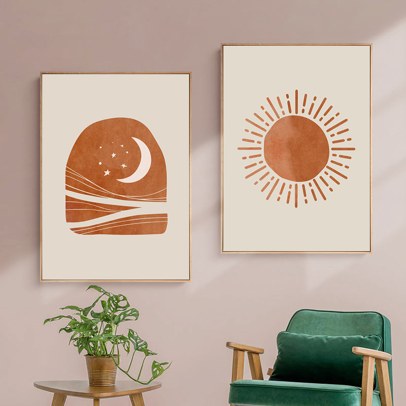 Sun and Moon Painting