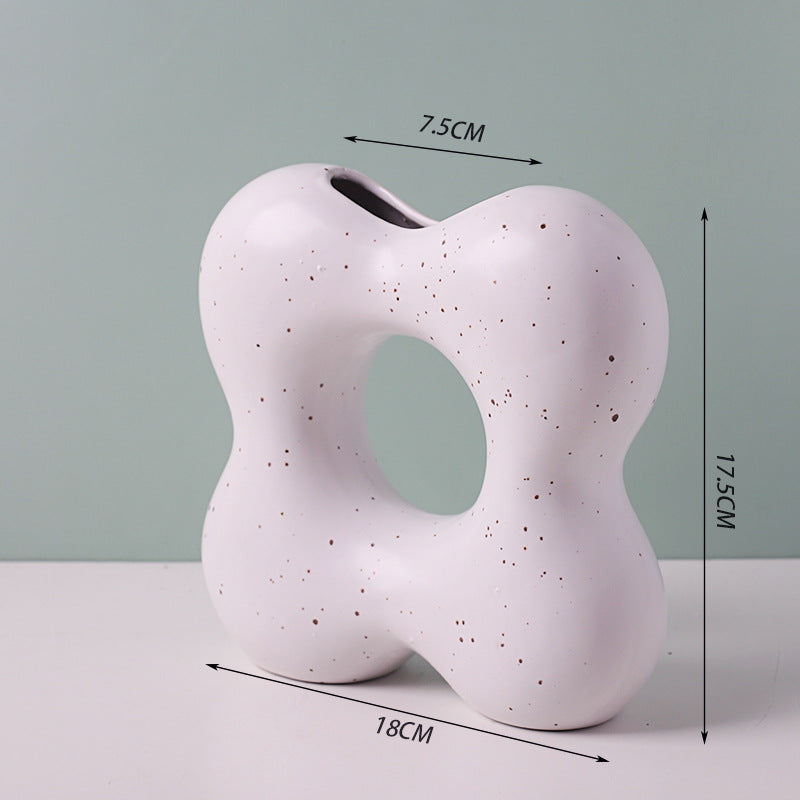 Simple Multicolor Ceramic Vase