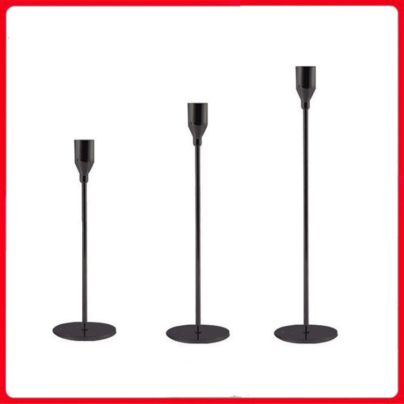 Wrought Iron Candlestick