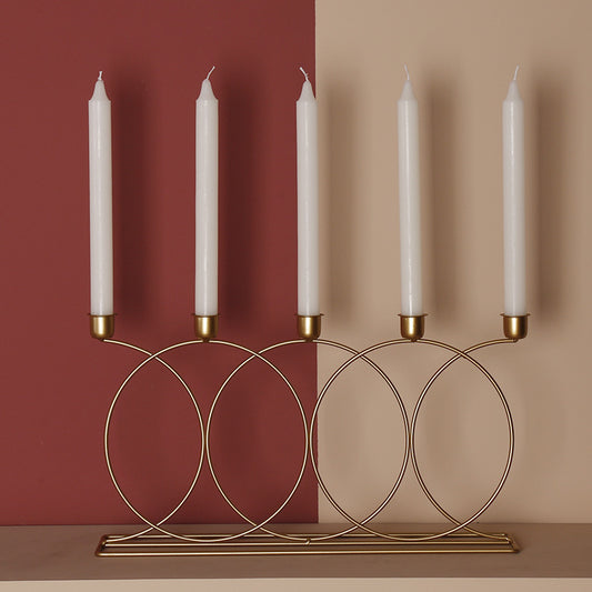 European style simple candlestick