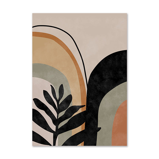 Abstract Girl Painting