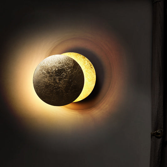 Moon Solar Eclipse Wall Lamp
