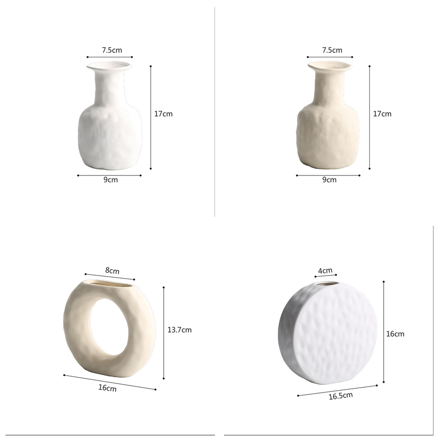 Simple Primitive Ceramics Vases
